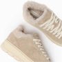 Crime London Beige Sneakers met Suède Bovenwerk Beige Dames - Thumbnail 6