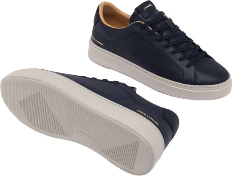 Crime London Blauwe Sneakers voor een stijlvolle uitstraling Blue Heren