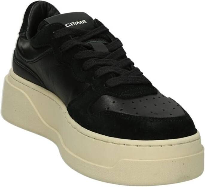 Crime London Casual Sneakers voor Dagelijkse Stijl Black Dames