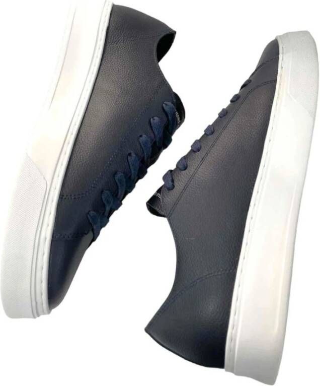 Crime London Casual Sneakers voor Mannen en Vrouwen Blue Heren