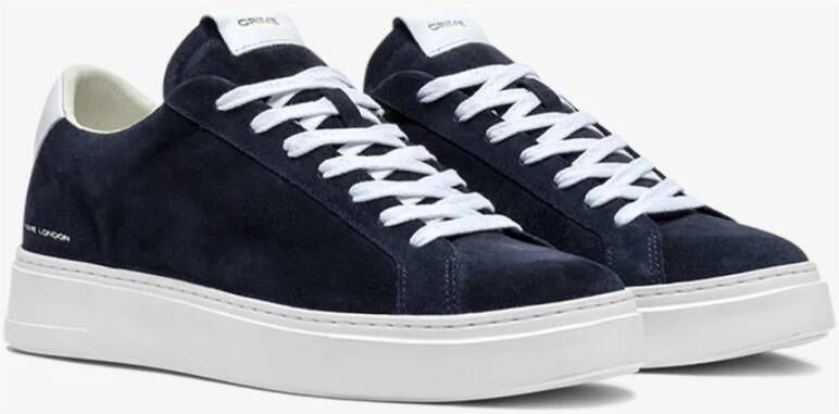 Crime London Casual Sneakers voor Mannen en Vrouwen Blue Heren