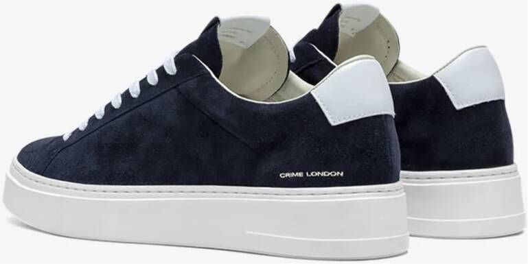 Crime London Casual Sneakers voor Mannen en Vrouwen Blue Heren