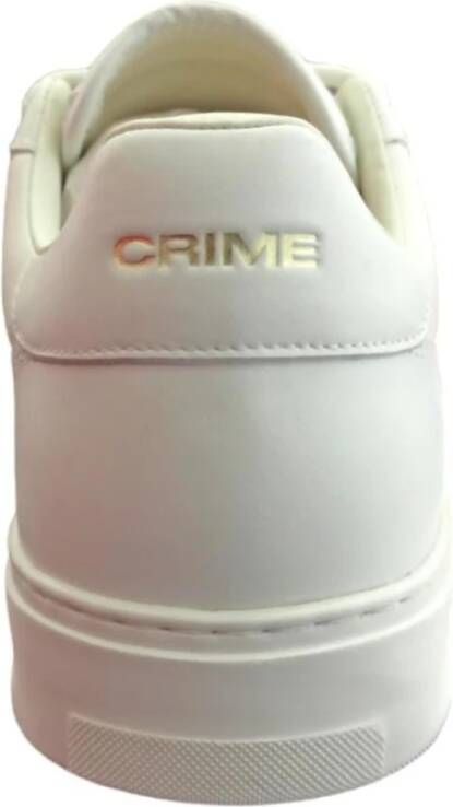 Crime London Casual Sneakers voor Mannen en Vrouwen White Heren