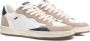 Crime London Chelsea Suède Sneakers met Contrasterende Details Beige Heren - Thumbnail 3