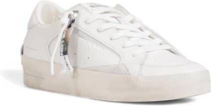 Crime London Dames Skate Deluxe Sneakers White Dames