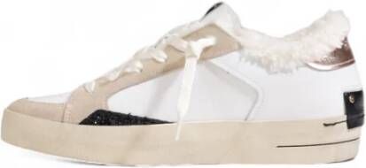 Crime London Dames Skate Deluxe Sneakers White Dames