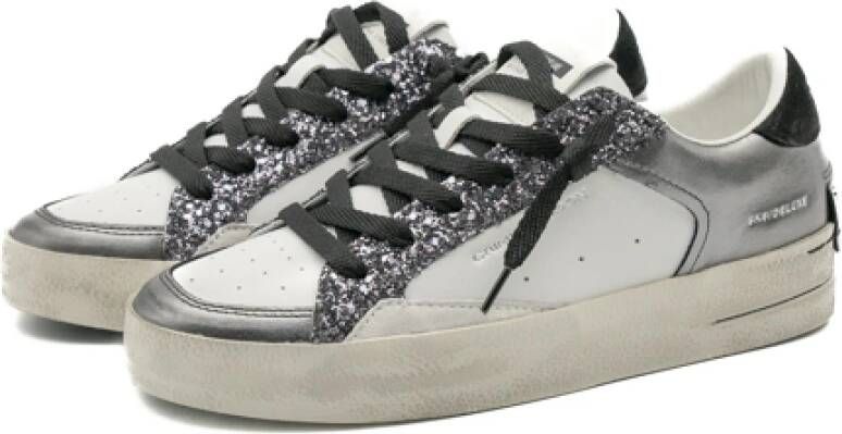 Crime London Deluxe Damesschoenen Aw24 Gray Dames