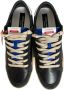 Crime London Deluxe Heren Sneaker Zwart Label Black Heren - Thumbnail 3