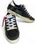 Crime London Deluxe Heren Sneaker Zwart Label Black Heren - Thumbnail 5