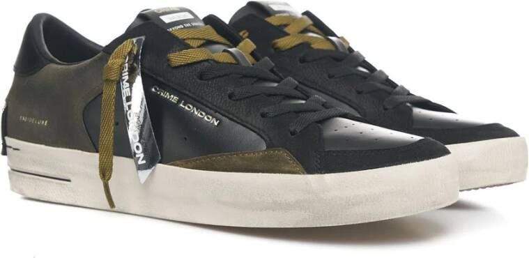 Crime London Deluxe Sk8 Sneakers Black Heren