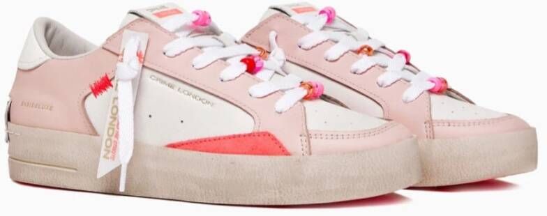 Crime London Deluxe Skateboard Schoenen Pink Dames