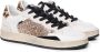 Crime London Dierenprint Leren Sneakers Wit Beige White Dames - Thumbnail 2