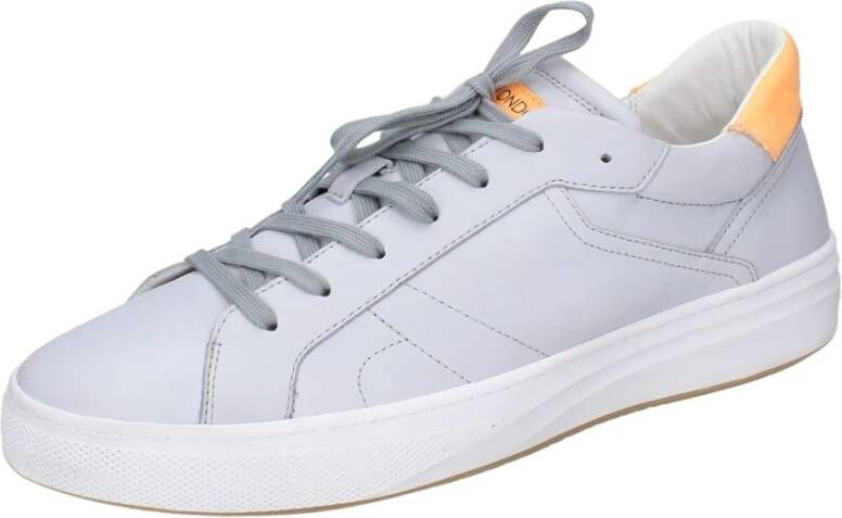 Crime London Elegante Leren Herenschoenen Gray Heren