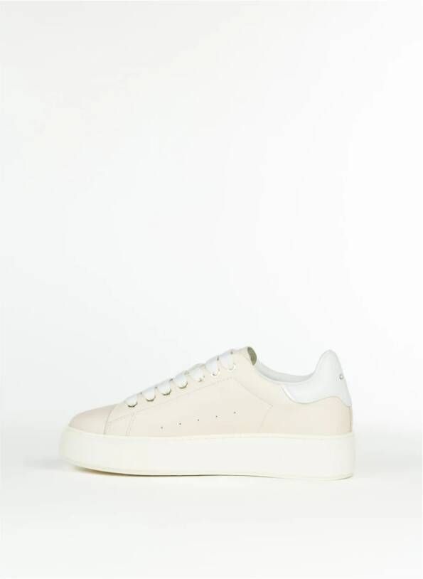 Crime London Stijlvolle Damessneakers Beige Dames