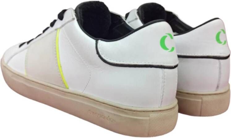 Crime London Essential Low Top Sneakers White Heren