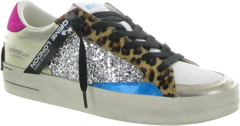 Crime London Glitter Sk8 Schoenen Multicolor Dames