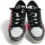 Crime London Glitter Sneaker Zwart-Wit Deluxe Model White Dames - Thumbnail 3