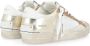 Crime London Gouden Deluxe Skateboard Model 27107Pp6B-51 White Dames - Thumbnail 1