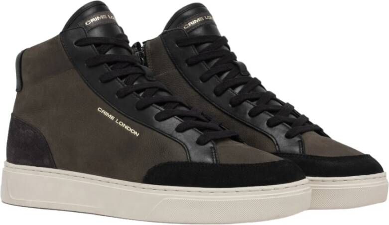 Crime London Grijze Sneakers voor een stijlvolle uitstraling Gray Heren