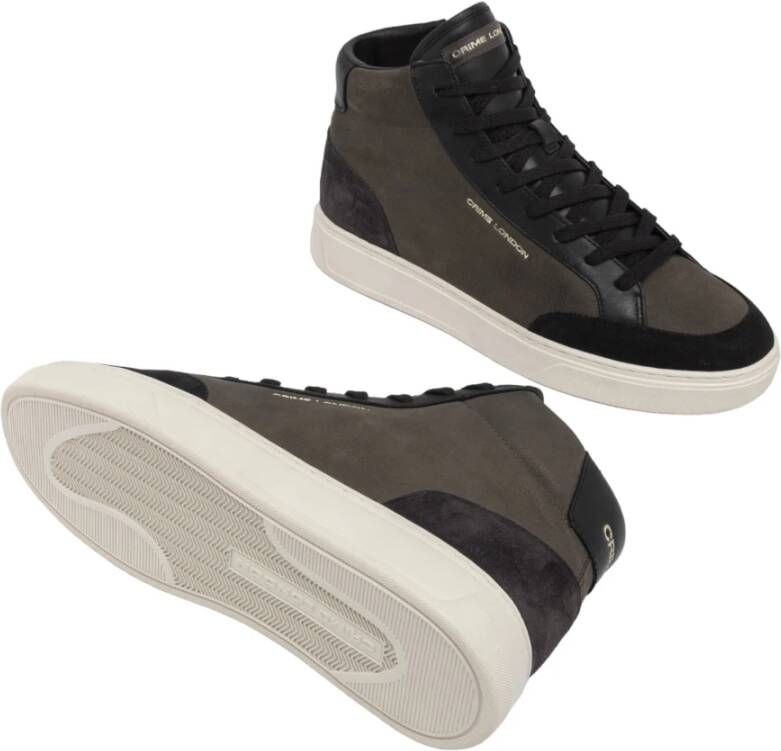 Crime London Grijze Sneakers voor een stijlvolle uitstraling Gray Heren