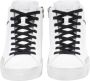 Crime London Hoge Witte Schoen White Heren - Thumbnail 2