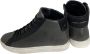 Crime London Essential High Heren Sneaker Donkergrijs Grijs Heren - Thumbnail 2