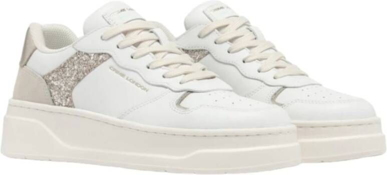 Crime London Lage Sneakers Beige Dames