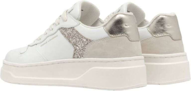 Crime London Lage Sneakers Beige Dames