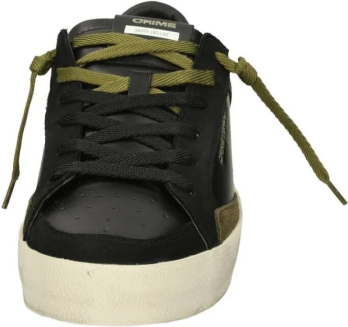 Crime London Lage Sneakers Black Heren