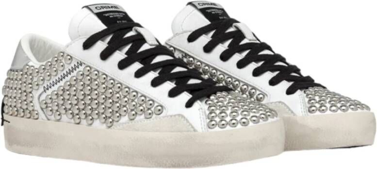 Crime London Lage Sneakers Gray Dames