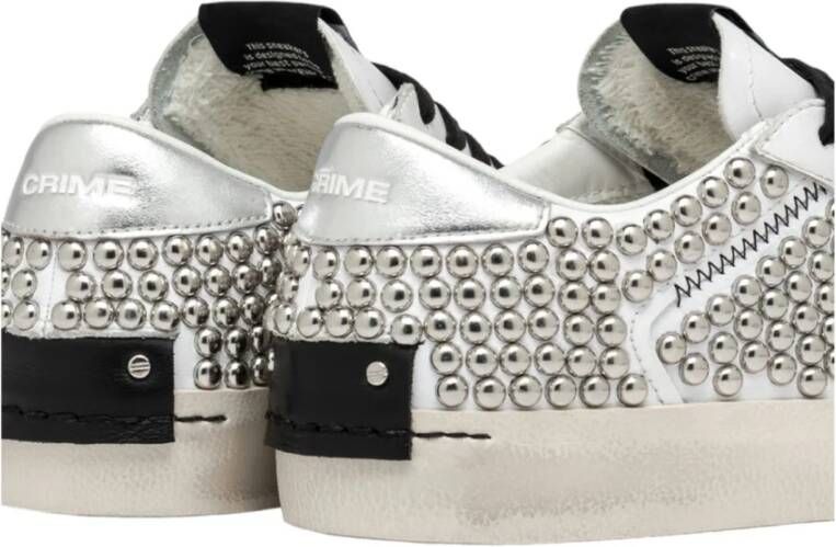 Crime London Lage Sneakers Gray Dames