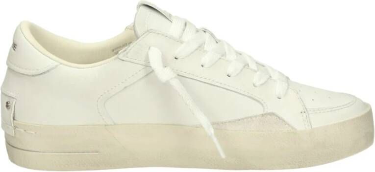 Crime London Lage Sneakers White Dames