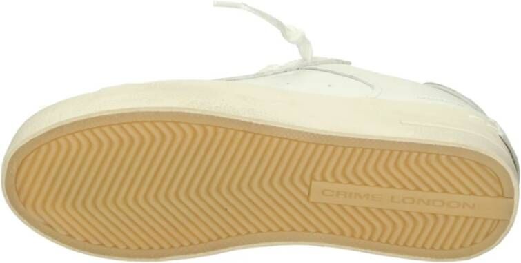 Crime London Lage Sneakers White Dames