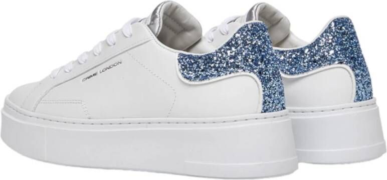 Crime London Lage Sneakers White Dames