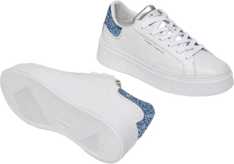 Crime London Lage Sneakers White Dames