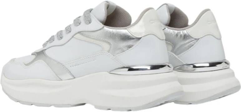 Crime London Lage Sneakers White Dames