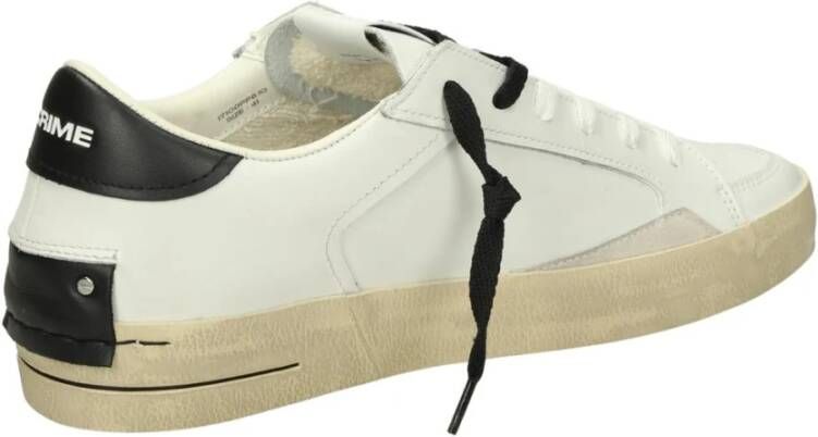 Crime London Lage Sneakers White Heren