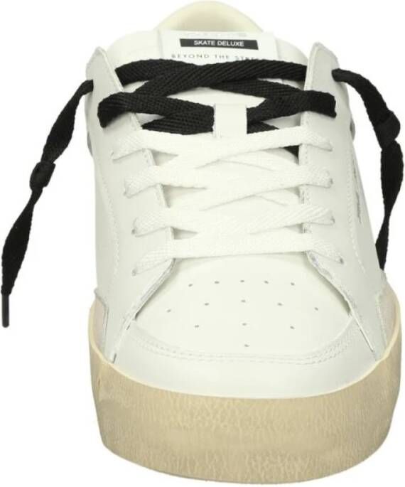 Crime London Lage Sneakers White Heren