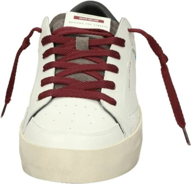 Crime London Lage Sneakers White Heren