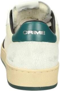 Crime London Lage Sneakers White Heren