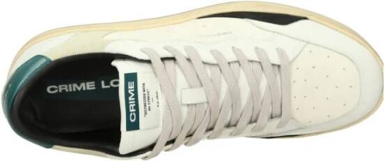 Crime London Lage Sneakers White Heren