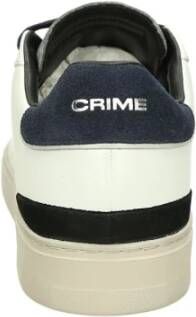 Crime London Lage Sneakers White Heren