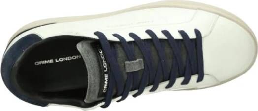 Crime London Lage Sneakers White Heren