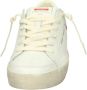 Crime London Lage Top Leren Sneakers White Heren - Thumbnail 5