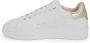 Crime London Lente Zomer Leren Sneakers Elevate Model White Dames - Thumbnail 7