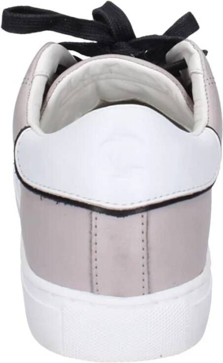 Crime London Leren Dames Sneakers Gray Dames