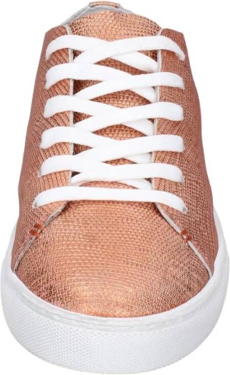 Crime London Leren Dames Sneakers Orange Dames