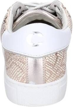 Crime London Leren Dames Sneakers Pink Dames