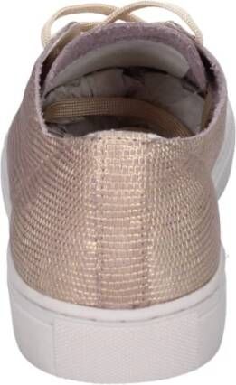 Crime London Leren Exotic Sneakers voor Vrouwen Beige Dames