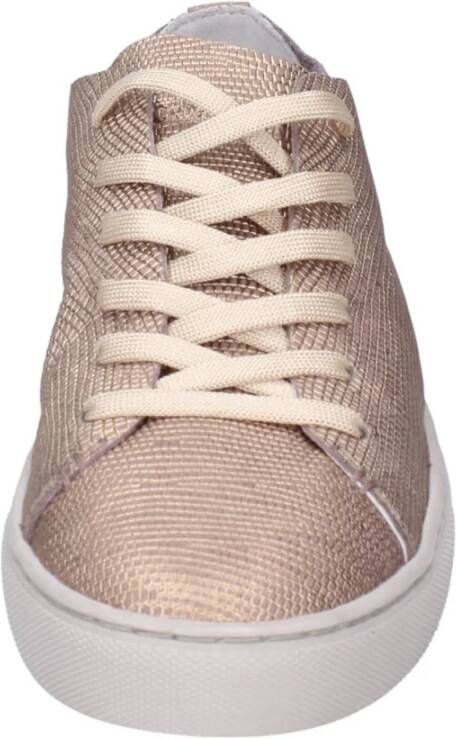 Crime London Leren Exotic Sneakers voor Vrouwen Beige Dames